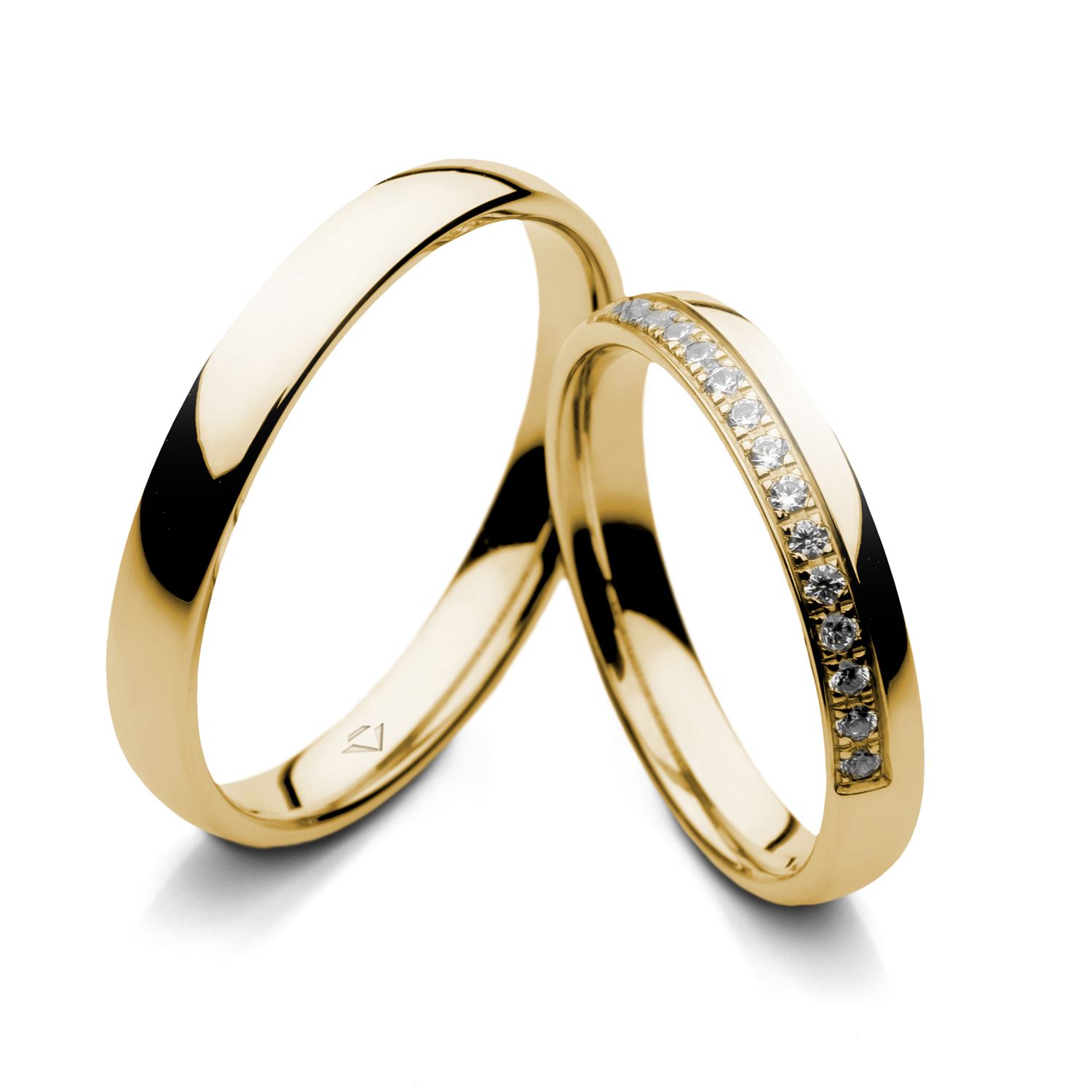 Snubní prsteny č. B-1250-3,5-15D 